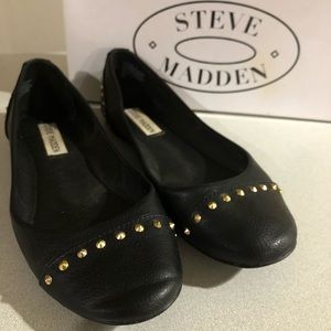 Black Steve Madden Flats